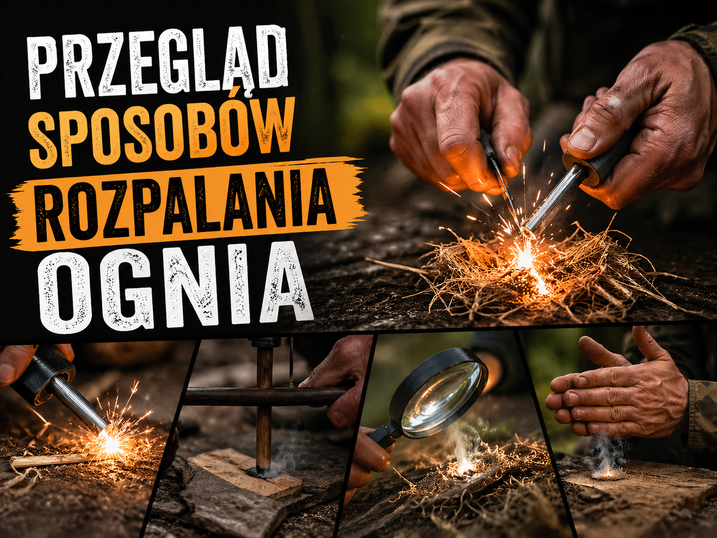 Sposoby rozpalania ognia, czyli kompletny przewodnik od zapalniczki po techniki survivalowe - wszystko o ogniu - zdjęcie do wpisu